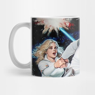 80s scifi adventure Mug